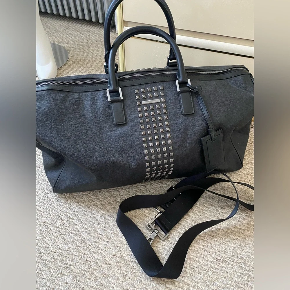 MICHAEL KORS Jet Set Travel Studded Large Duffle - Picture 9 of 14